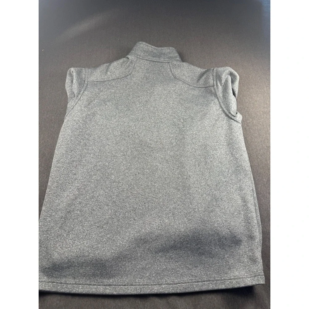 Eddie‎ Bauer First Ascent Mens Large Gray Quarter Zip Fleece Pullover Jacket